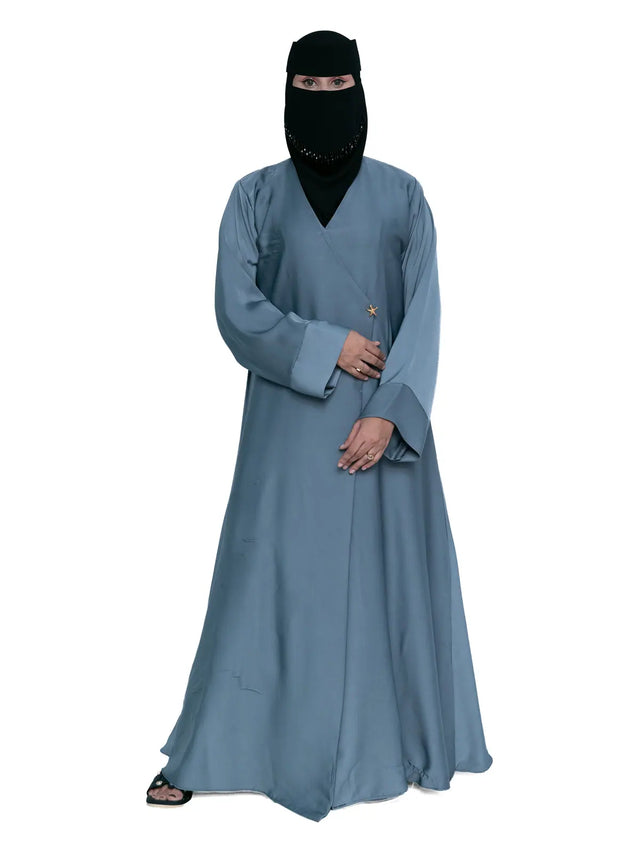 Wrap-Front Abaya